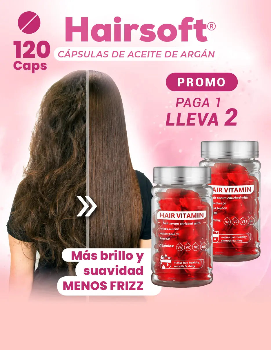 CAPSULAS DE ARGAN HAIRSOFT [PV1-META-MAXTRENDSHOPS]