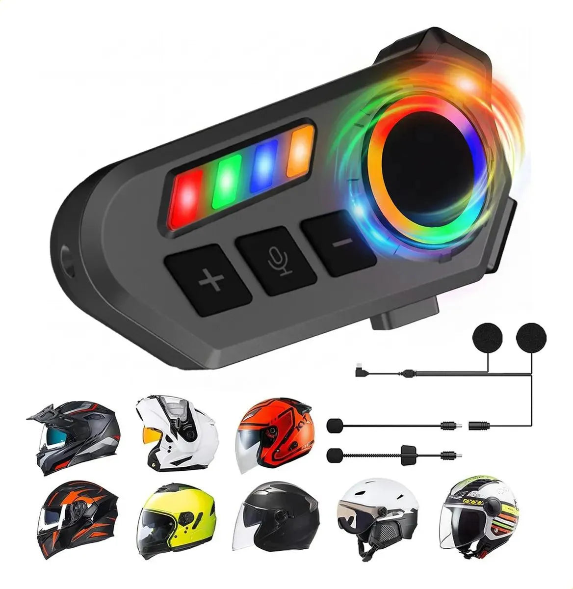 INTERCOMUNICADOR PARA CASCO DE MOTO [PV1-WHATSAPP-MAXTRENDSHOPS]