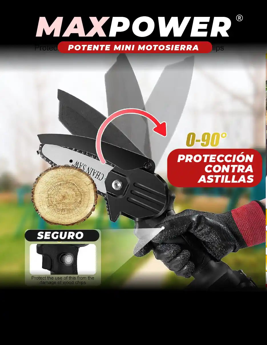 MINI SIERRA ELECTRICA MAXPOWER [PV1-WHATSAPP-MAXTRENDSHOPS]
