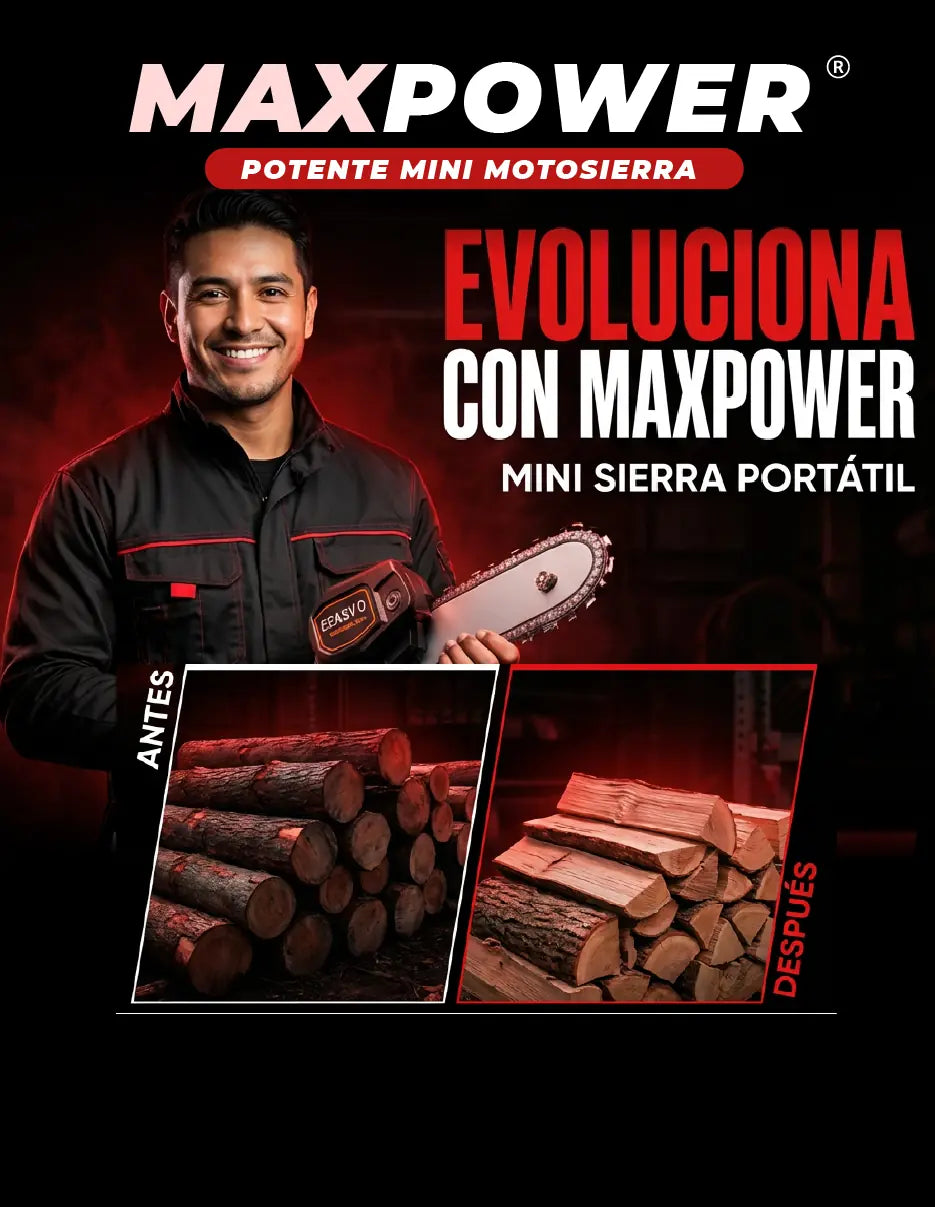 MINI SIERRA ELECTRICA MAXPOWER [PV1-WHATSAPP-MAXTRENDSHOPS]
