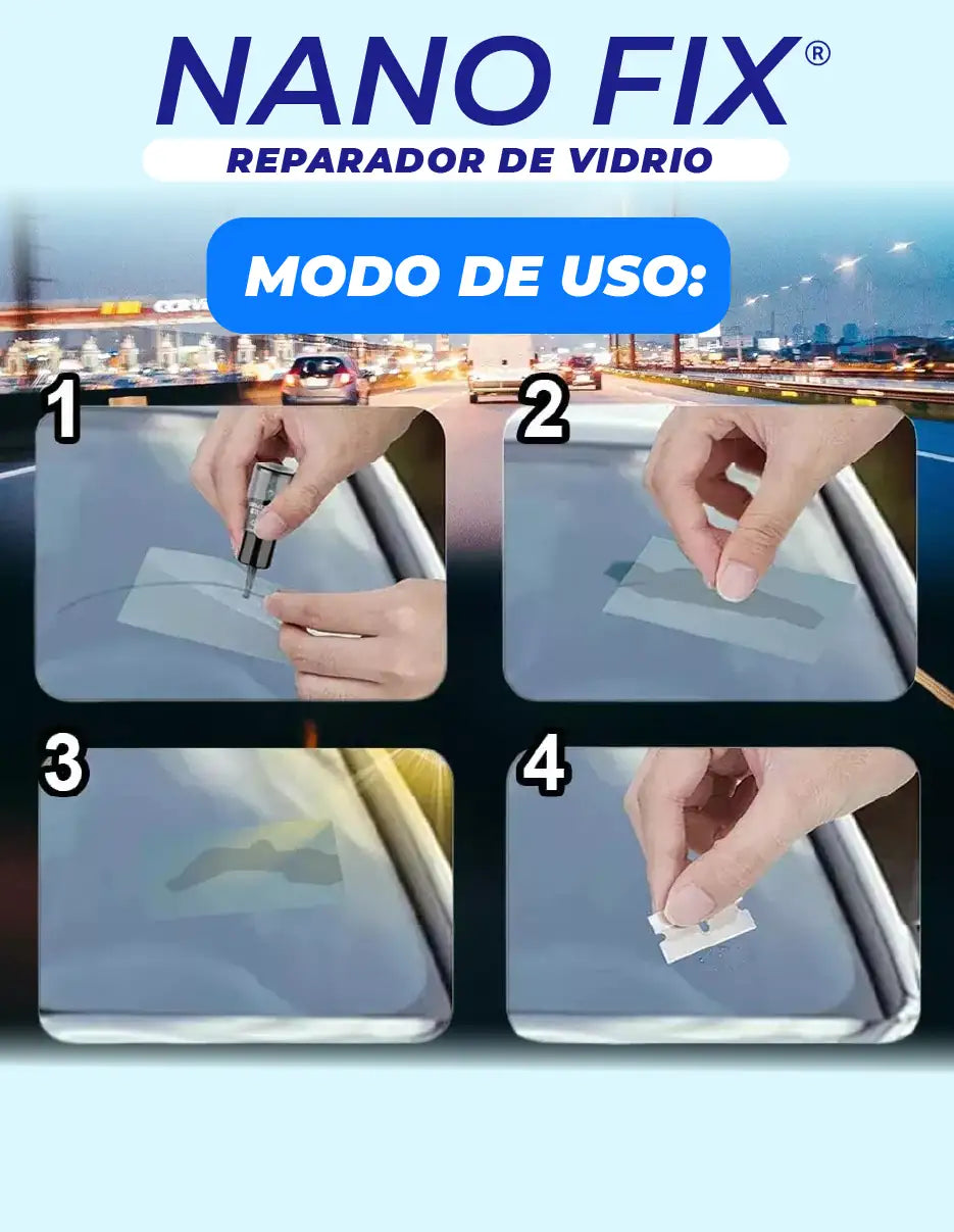 RESTAURADOR DE VIDRIOS NANOFIX [PV1-2X1-WHATSAPP-MAXTRENDSHOPS]