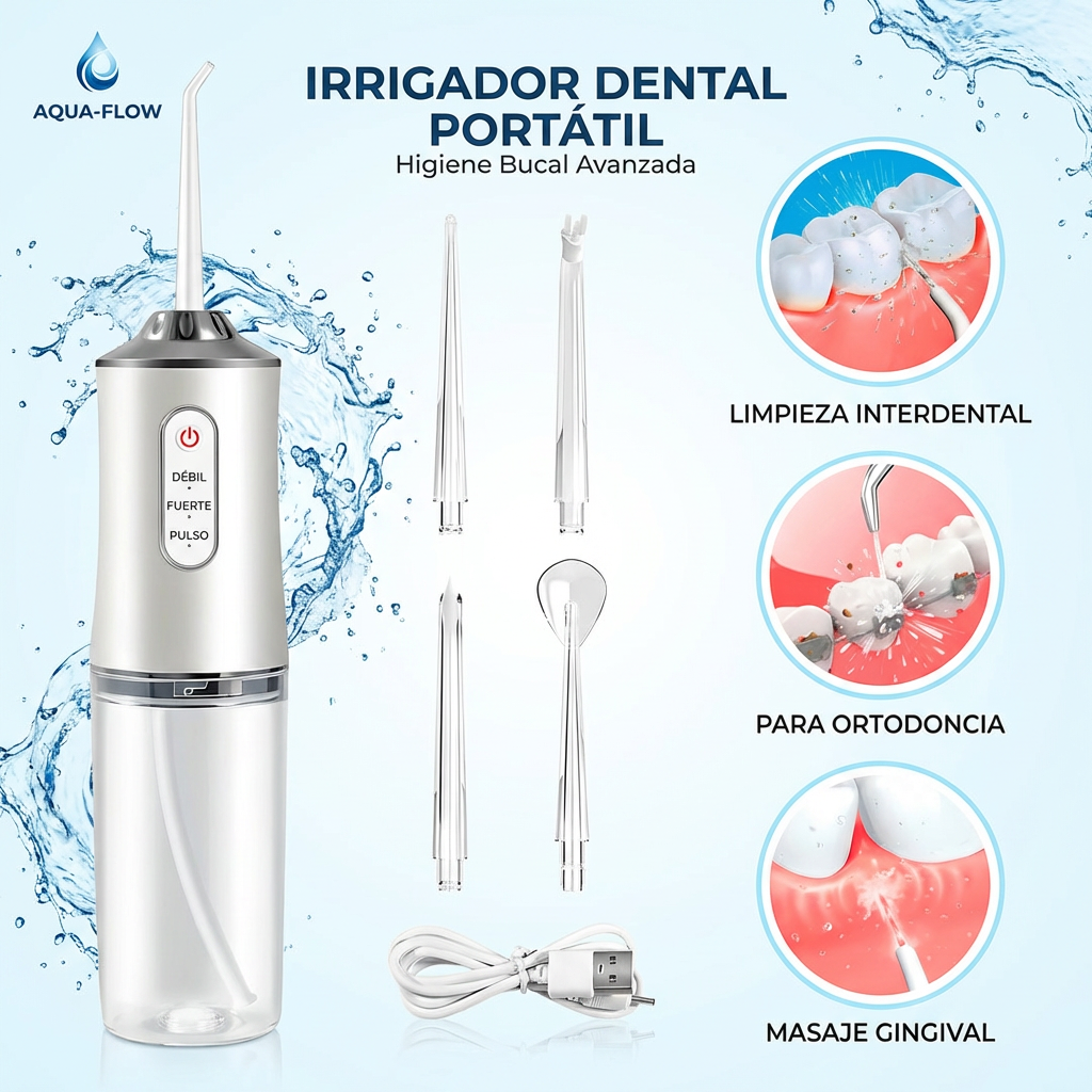 IRRIGADOR BUCAL ELECTRICO [PV1-WHATSAPP-MAXTRENDSHOPS]