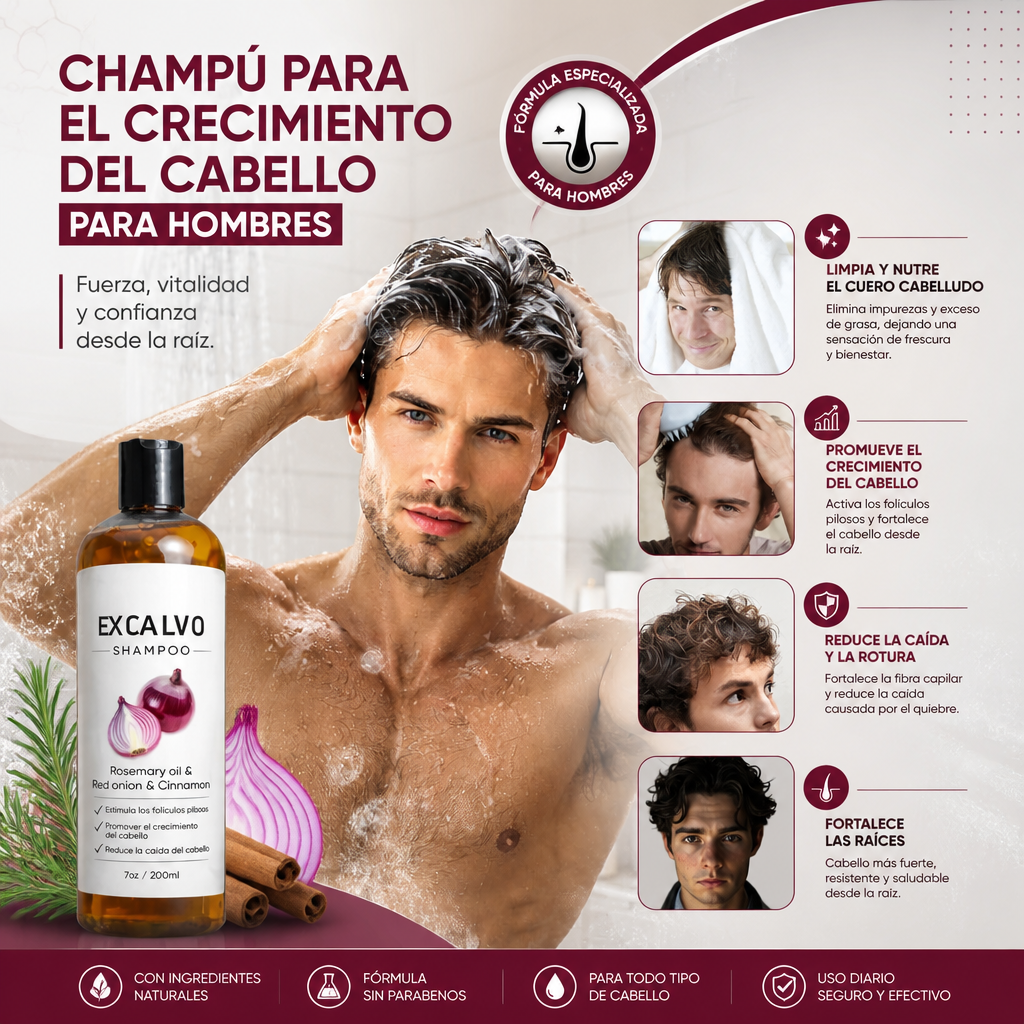 SHAMPOO EX CALVO [PV1-WHATSAPP-MAXTRENDSHOPS]