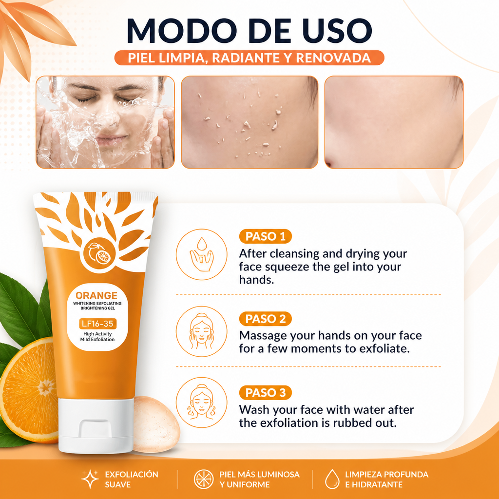 EXFOLIANTE ORANGE [PV1-WHATSAPP-MAXTRENDSHOPS]