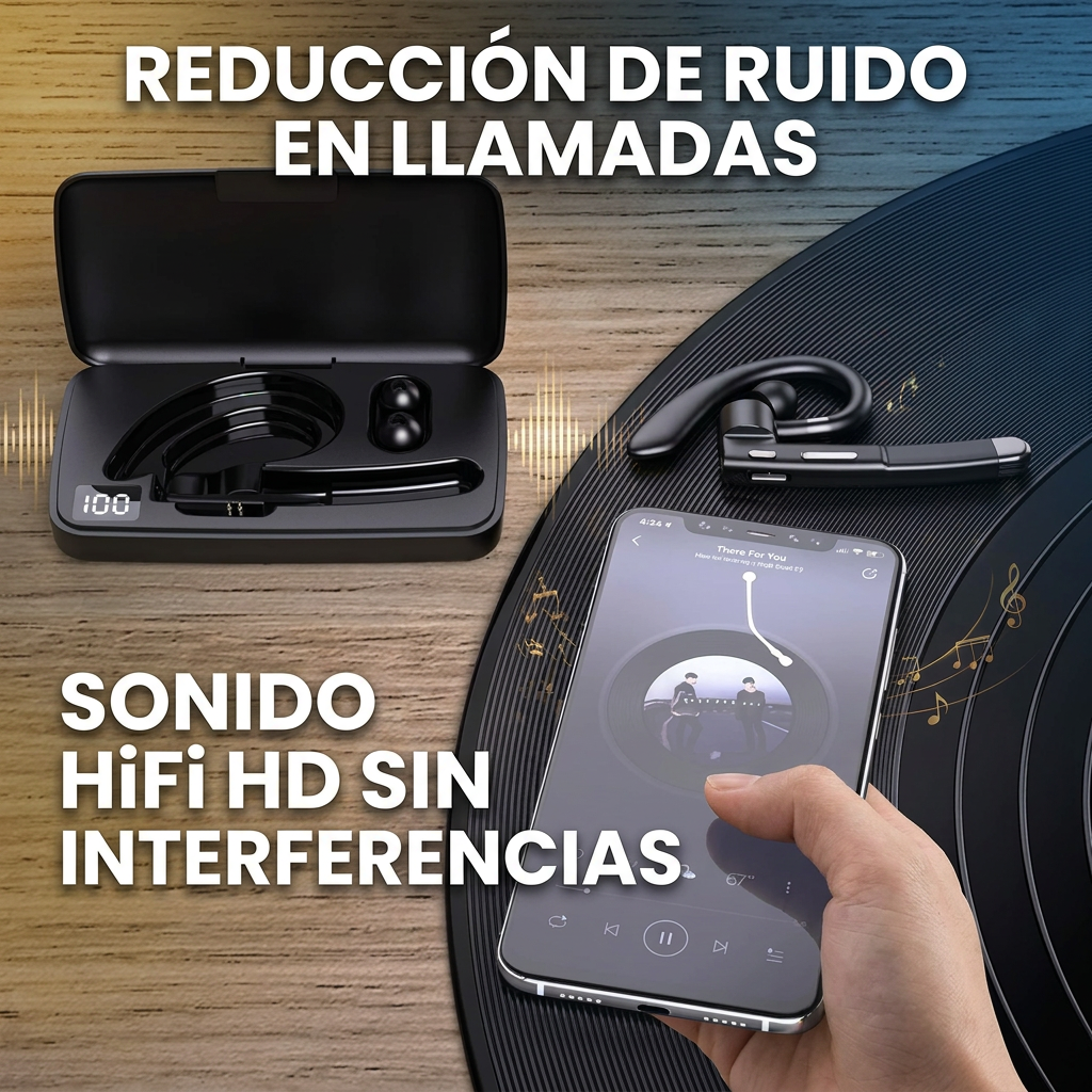 AURICULAR INALAMBRICO PARA CONDUCIR [PV1-WHATSAPP-MAXTRENDSHOPS]