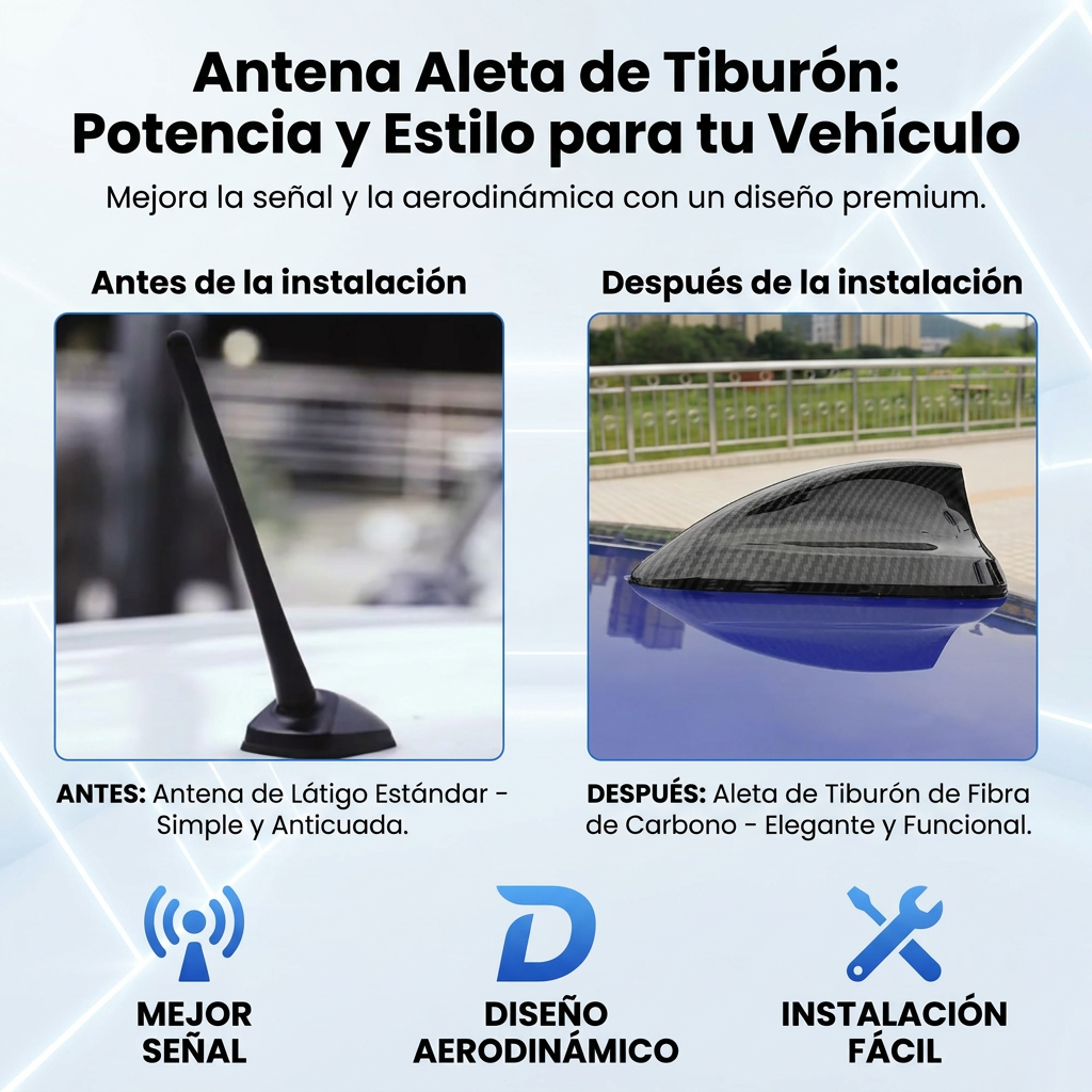 ANTENA TIBURON [PV1-WHATSAPP-MAXTRENDSHOPS]
