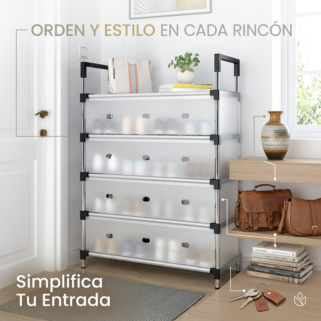 ORGANIZADOR DE CALZADO 5 NIVELES [PV1-WHATSAPP-MAXTRENDSHOPS]