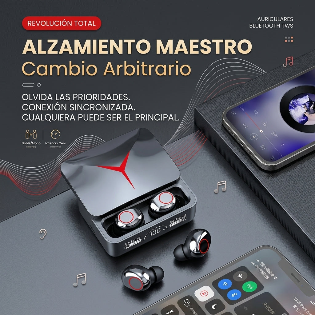 AUDIFONOS M90 PRO [PV1-WHATSAPP-MAXTRENDSHOPS]