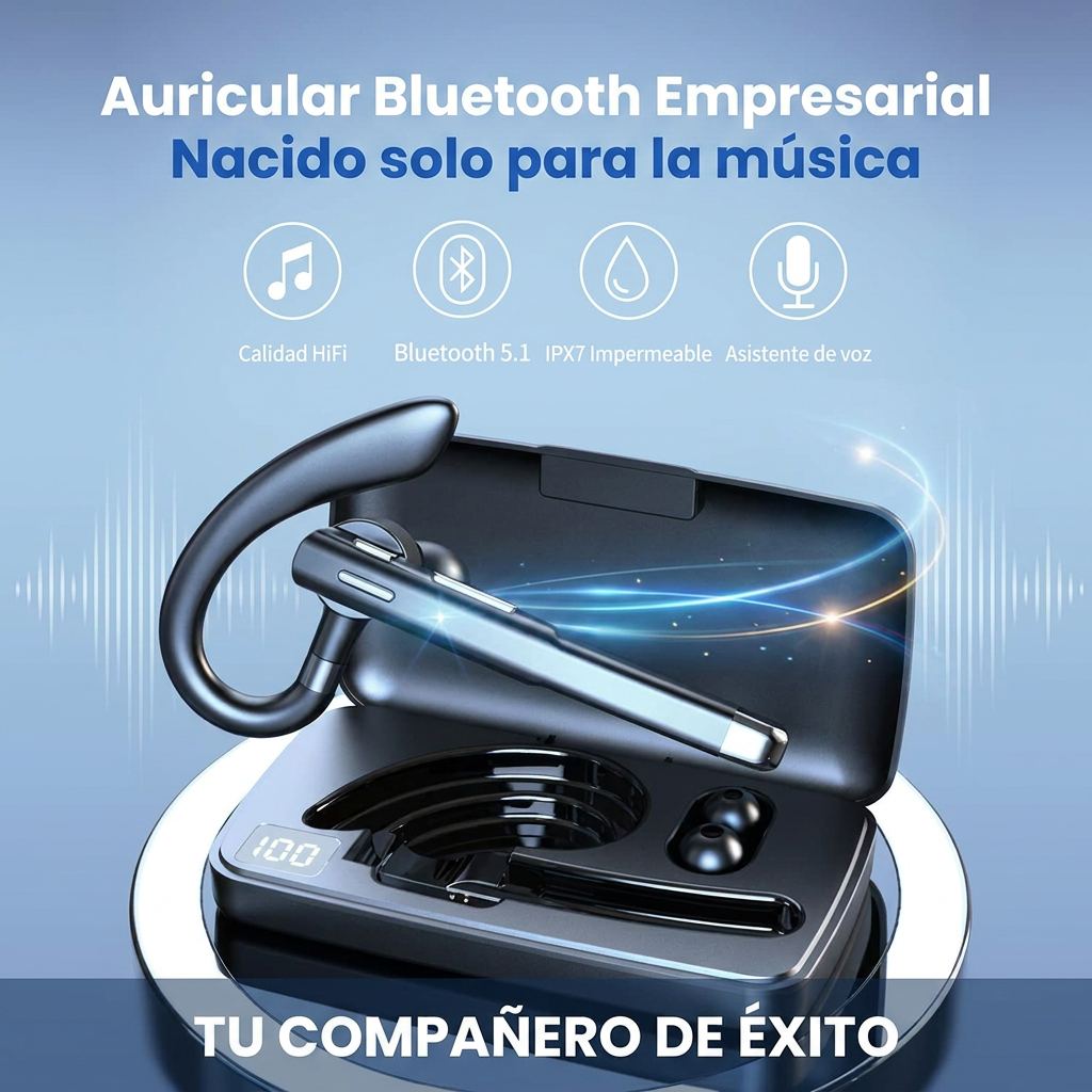 AURICULAR INALAMBRICO PARA CONDUCIR [PV1-WHATSAPP-MAXTRENDSHOPS]