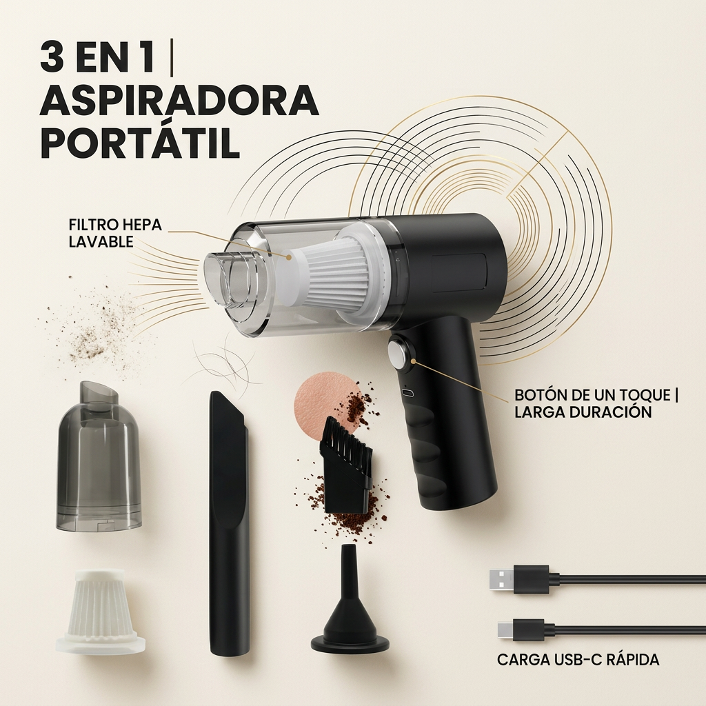 MINI ASPIRADORA 3 EN 1 [PV1-WHATSAPP-MAXTRENDSHOPS]