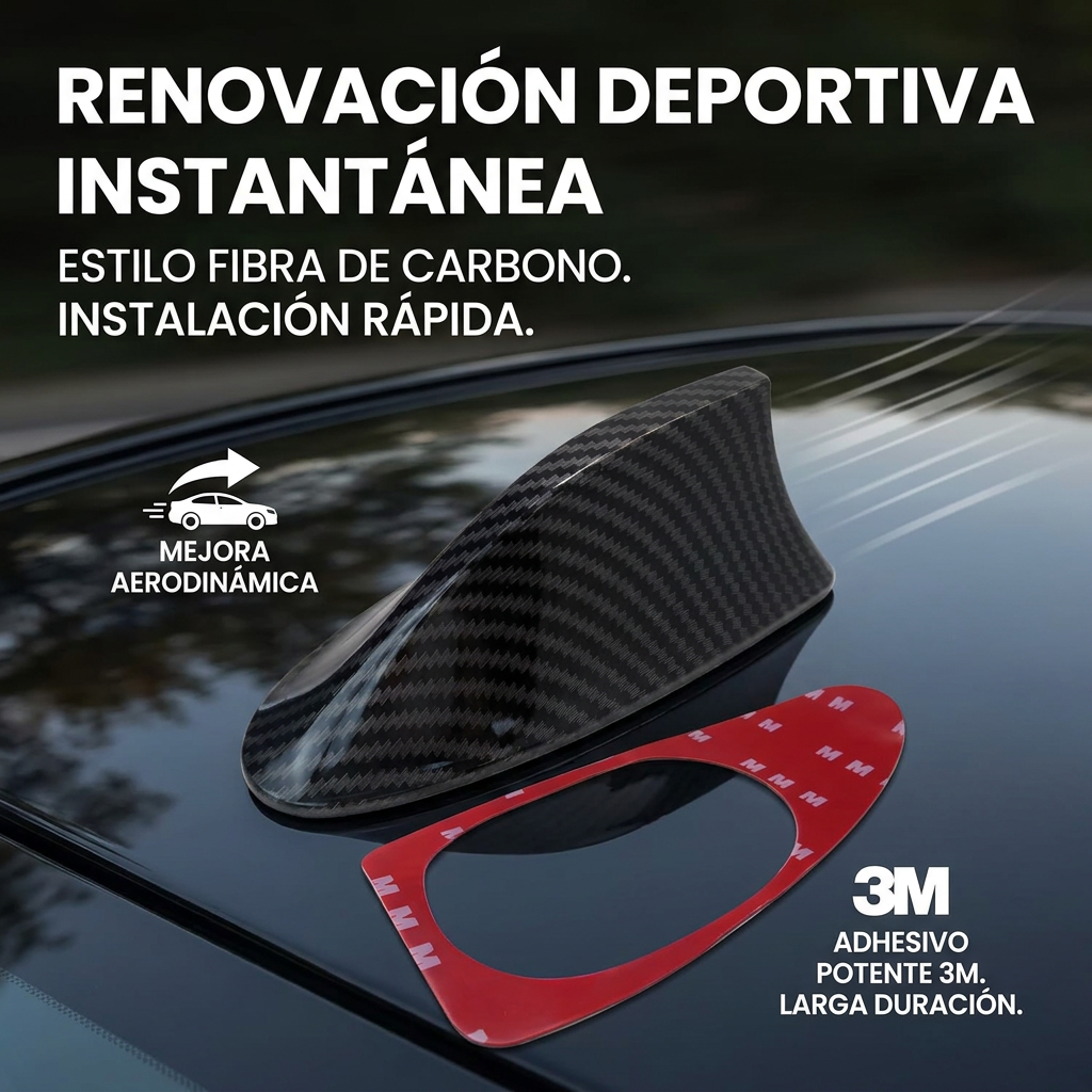 ANTENA TIBURON [PV1-WHATSAPP-MAXTRENDSHOPS]