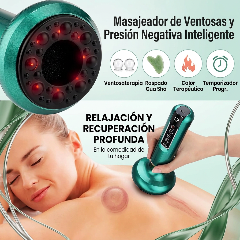 MASAJEADOR ELECTRICO CON VENTOSAS [PV1-WHATSAPP-MAXTRENDSHOPS]