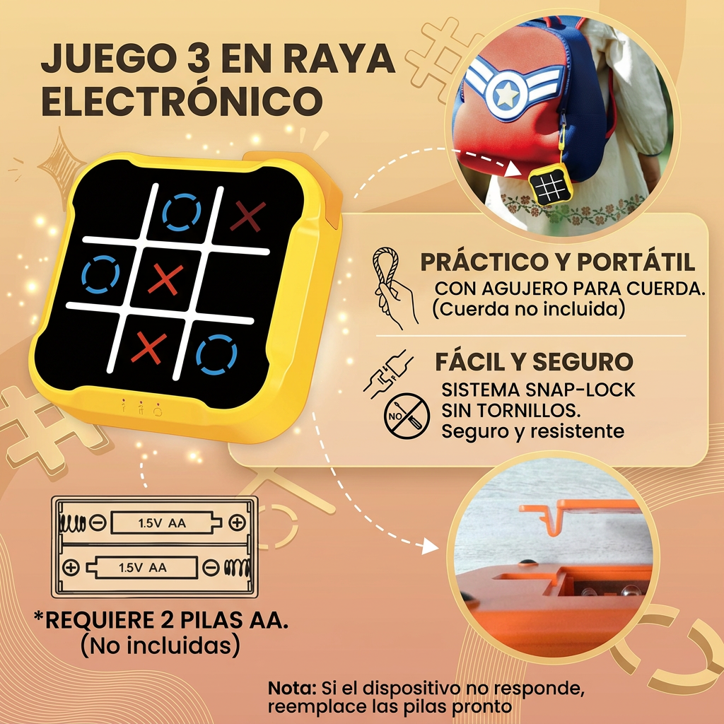 TRES EN RAYA ELECTRONICO [PV1-WHATSAPP-MAXTRENDSHOPS]