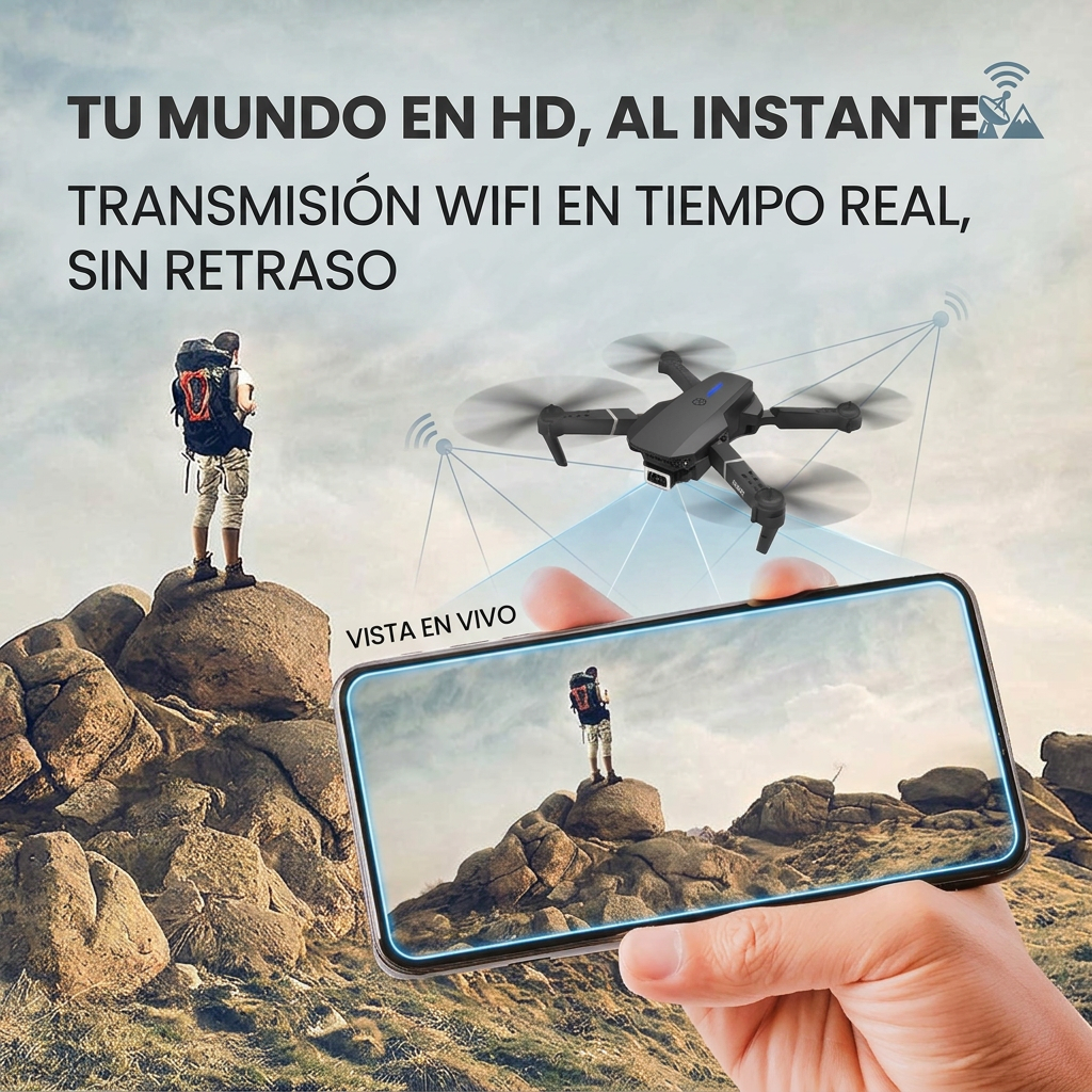 DRON E88 PRO [PV1-WHATSAPP-MAXTRENDSHOPS]