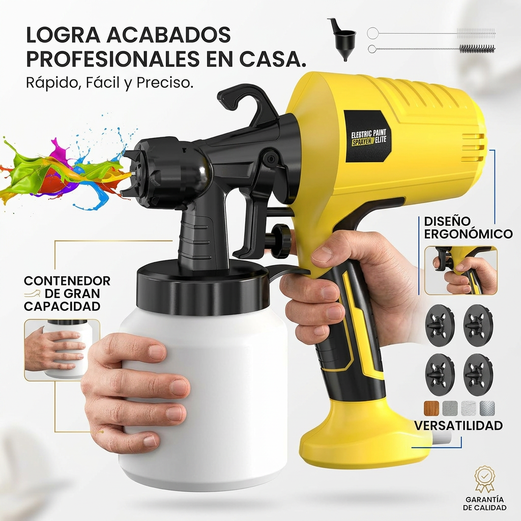 PISTOLA DE PINTURA PORTATIL [PV1-WHATSAPP-MAXTRENDSHOPS]