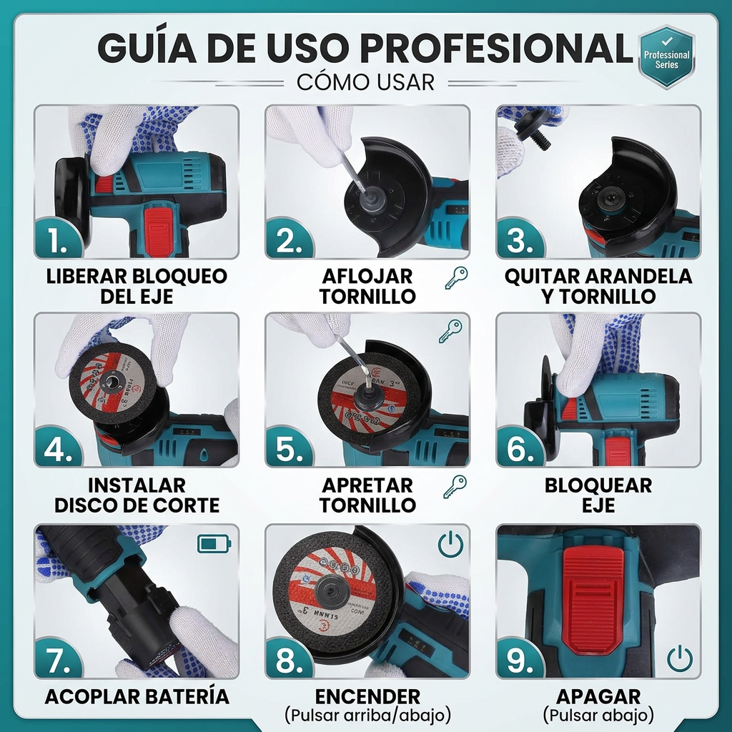MINI AMOLADORA ANGULAR 12V [PV1-WHATSAPP-MAXTRENDSHOPS]