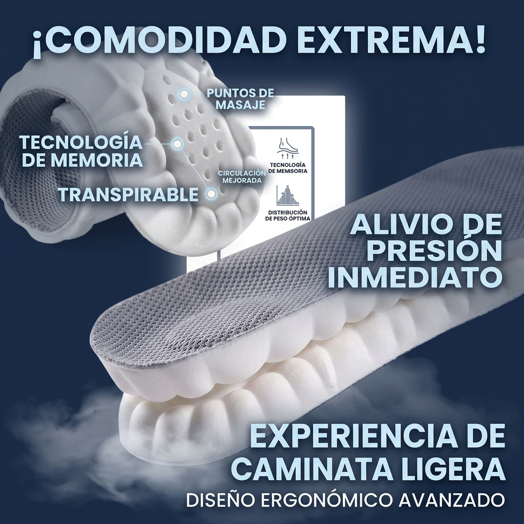 PLANTILLAS ORTOPEDICA 4D [PV1-2X1-WHATSAPP-MAXTRENDSHOPS]