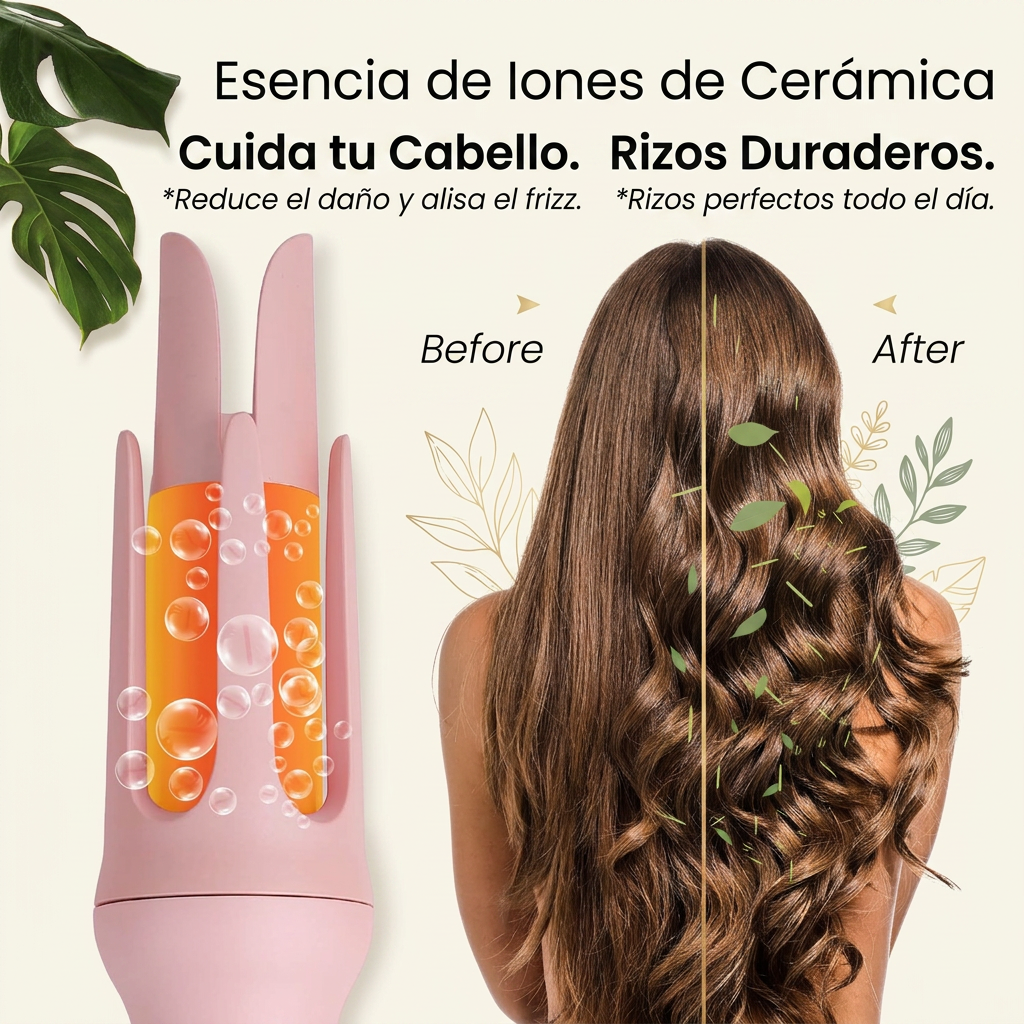 RIZADORA AUTOMATICA DE CABELLO [PV1-WHATSAPP-MAXTRENDSHOPS]