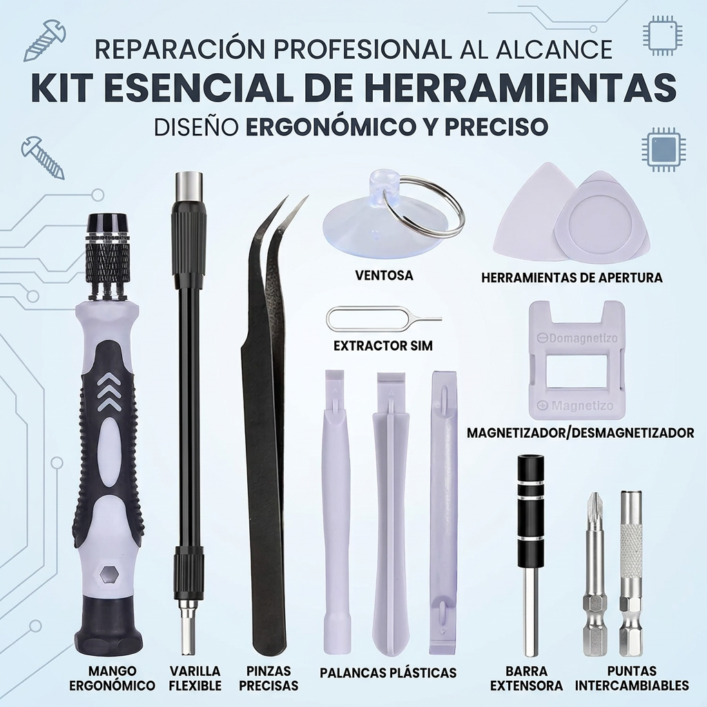 JUEGO MULTIHERRAMIENTAS DE PRECISION 115 EN 1 [PV1-WHATSAPP-MAXTRENDSHOPS]
