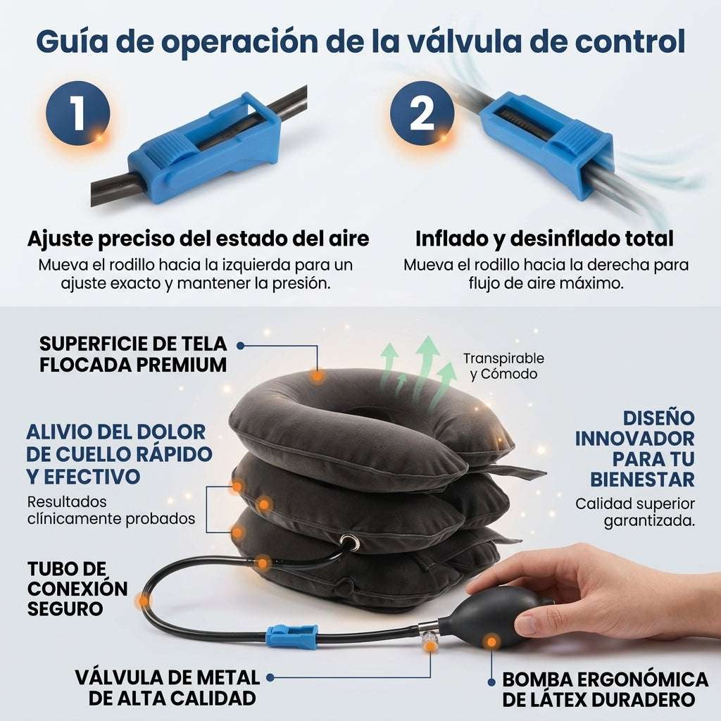 ESTIRADOR DE CUELLO INFLABLE [PV1-WHATSAPP-MAXTRENDSHOPS]