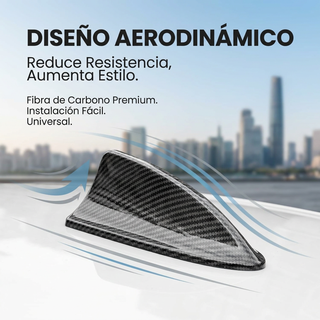ANTENA TIBURON [PV1-WHATSAPP-MAXTRENDSHOPS]