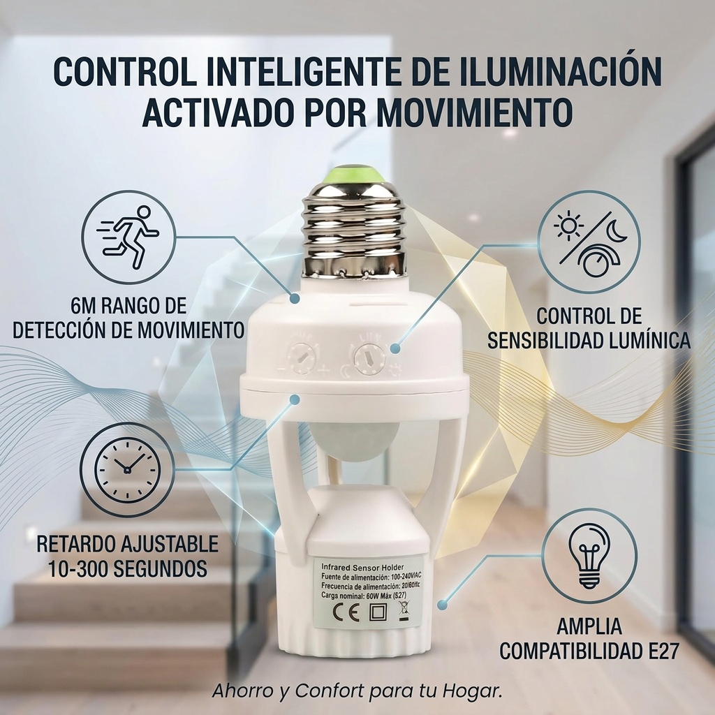 ADAPTADOR DE LUZ INTELIGENTE [PV1-WHATSAPP-MAXTRENDSHOPS]